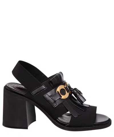 See By Chloé Iyvi Heeled Sandals In Black