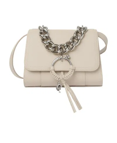 See By Chloé Joan Hanging Satchel Bag In Nude