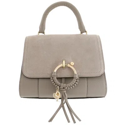 See By Chloé See By Chloe Joan Ladylike Shoulder Bag In Grey