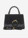 SEE BY CHLOÉ JOAN LEATHER AND SUEDE BAG