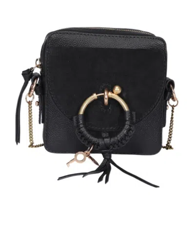 See By Chloé Joan Leather Crossbody Bag In Black