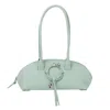 See By Chloé See By Chloe Joan Leather Shoulder Bag In Blue
