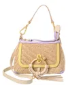 SEE BY CHLOÉ SEE BY CHLOÉ JOAN MINI JUTE CROSSBODY