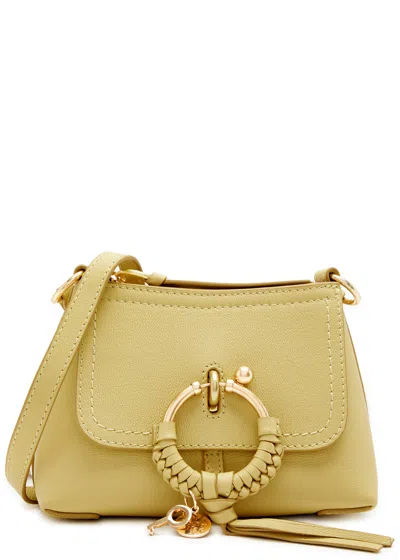 See By Chloé Joan Mini Leather Cross-body Bag In Gold