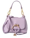 See By Chloé Joan Mini Leather Shoulder Bag In Pink