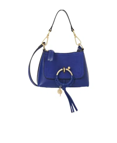 See By Chloé Joan Mini Shoulder Bag In Blue