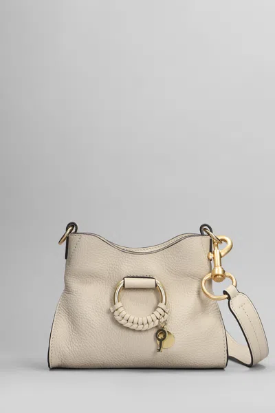 See By Chloé Joan Mini Shoulder Bag In Beige Leather