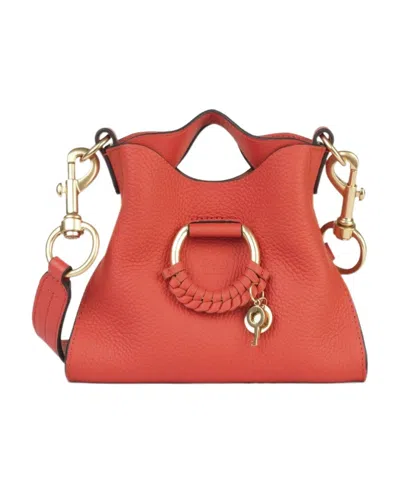 See By Chloé Joan Mini Shoulder Bag In Red
