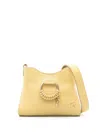 See By Chloé Mini Joan Leather Shoulder Bag In Russet Green