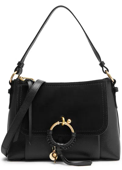 See By Chloé Joan Small Grained Leather Cross-body Bag In Black