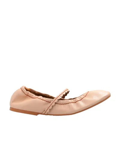 See By Chloé Kaddy Ballet Flats In Nude
