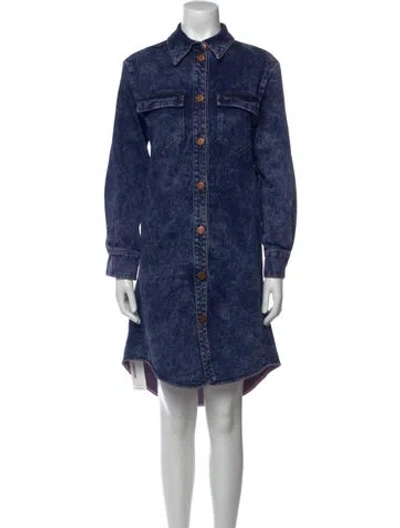 Pre-owned See By Chloé Knee-length Dress In Purple