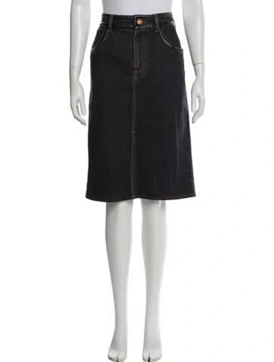 Pre-owned See By Chloé Knee-length Skirt In Gray