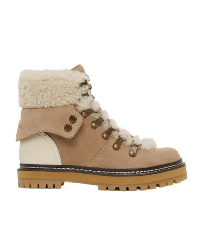 See By Chloé Lace-up Ankle Boots