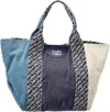 See By Chloé Blue Mini Laetizia Tote In Blue