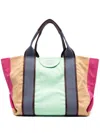 See By Chloé Laetizia Panelled Tote Bag In Pink