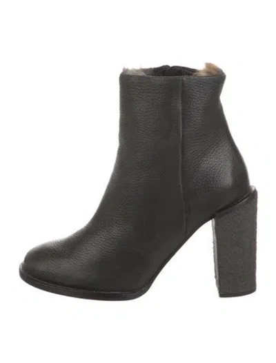 Pre-owned See By Chloé Leather Boots In Black