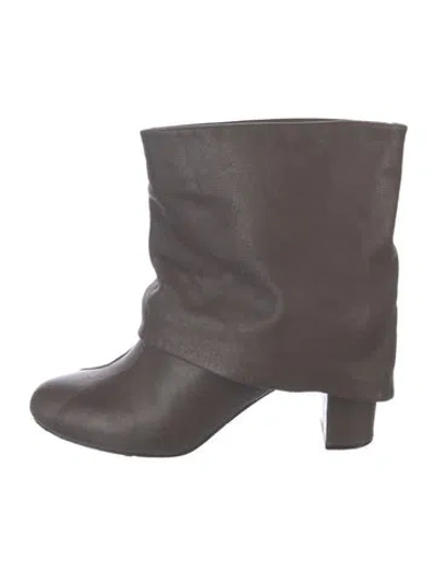 Pre-owned See By Chloé Leather Boots In Brown