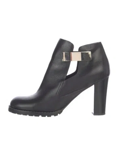 Pre-owned See By Chloé Leather Boots In Multi