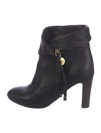 Pre-owned See By Chloé Leather Boots In Multi