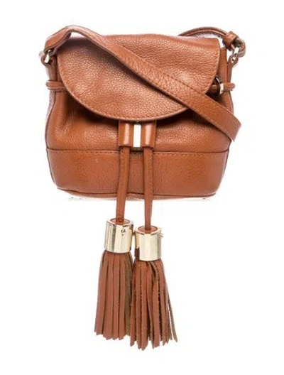 Pre-owned See By Chloé Leather Bucket Bag In Brown
