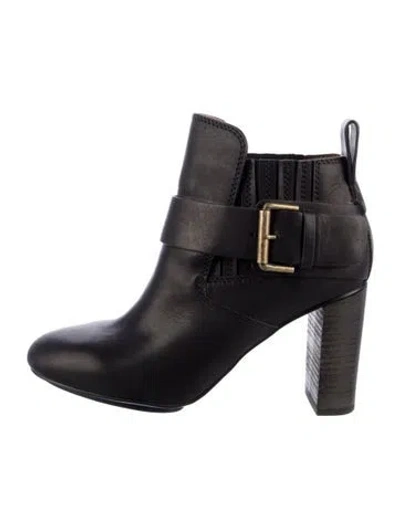 Pre-owned See By Chloé Leather Chelsea Boots W/ Tags In Black