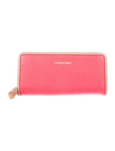 Pre-owned See By Chloé Leather Continental Wallet In Multi