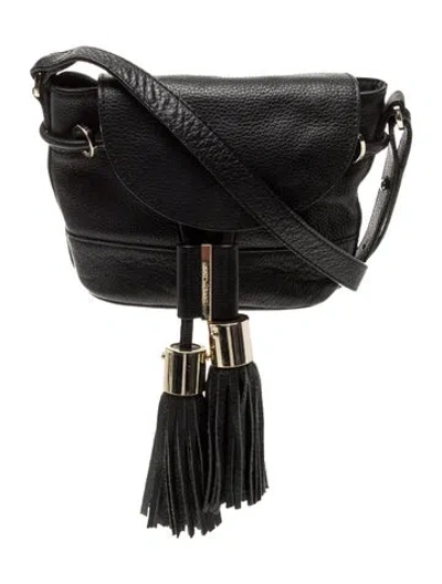 Pre-owned See By Chloé Leather Crossbody Bag In Black