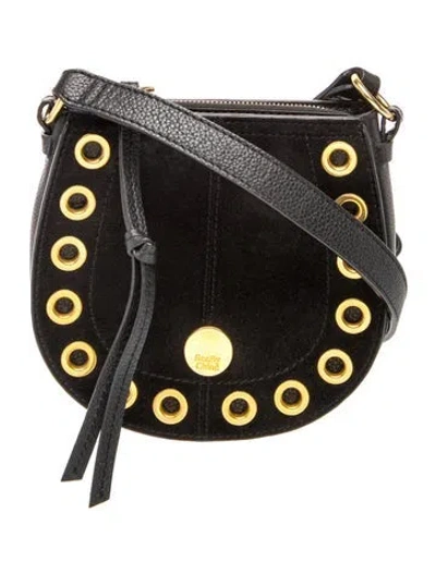 Pre-owned See By Chloé Leather Crossbody Bag In Black