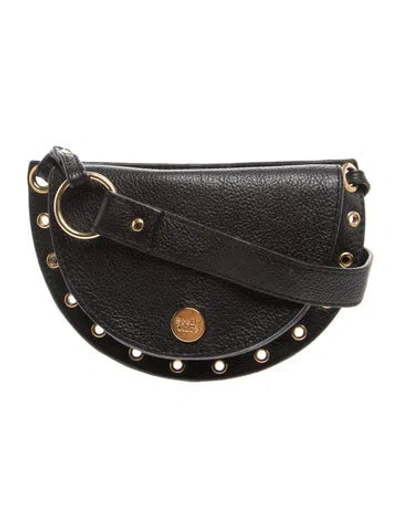 Pre-owned See By Chloé Leather Crossbody Bag In Black
