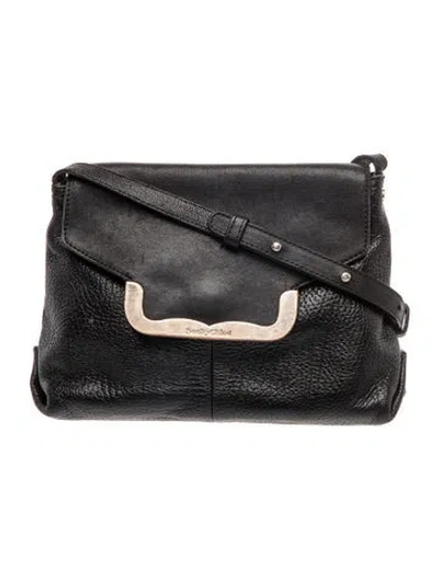 Pre-owned See By Chloé Leather Crossbody Bag In Black