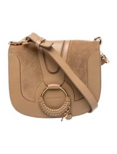 Pre-owned See By Chloé Leather Crossbody Bag In Brown