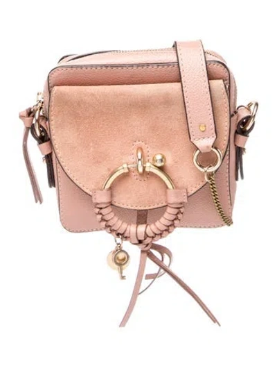 Pre-owned See By Chloé Leather Crossbody Bag In Brown