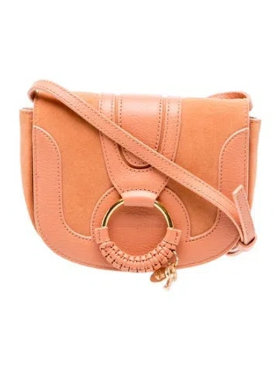 Pre-owned See By Chloé Leather Crossbody Bag In Brown