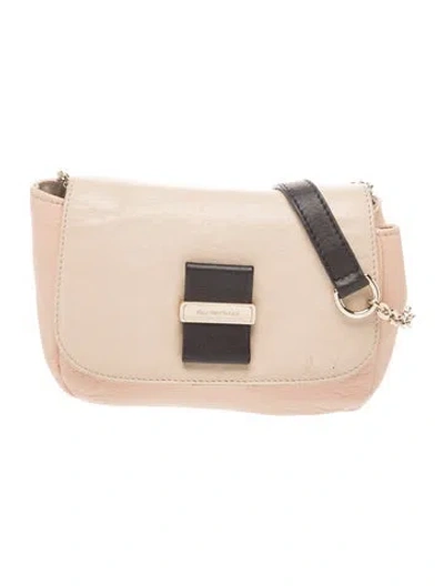 Pre-owned See By Chloé Leather Crossbody Bag In Neutrals