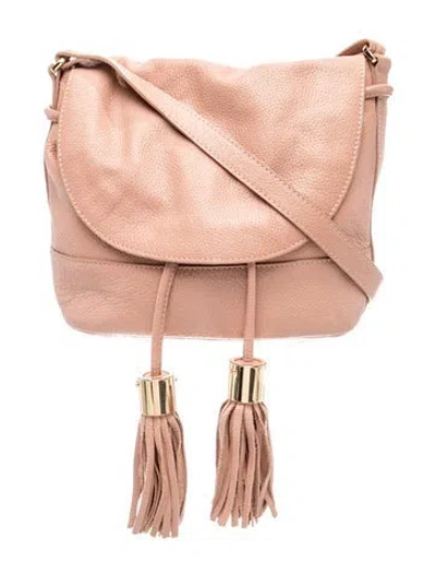 Pre-owned See By Chloé Leather Crossbody Bag In Pink