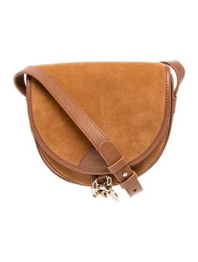Pre-owned See By Chloé Leather Crossbody Bag W/ Tags In Brown