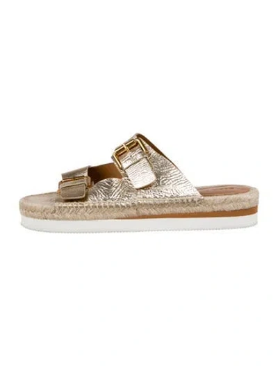 Pre-owned See By Chloé Leather Espadrilles