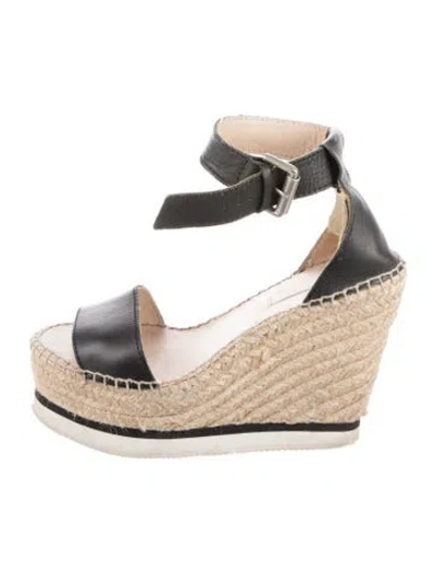 Pre-owned See By Chloé Leather Espadrilles