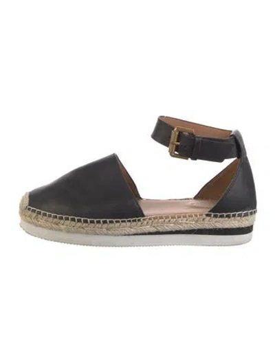 Pre-owned See By Chloé Leather Espadrilles
