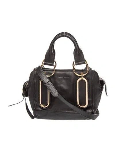 Pre-owned See By Chloé Leather Hobo In Black
