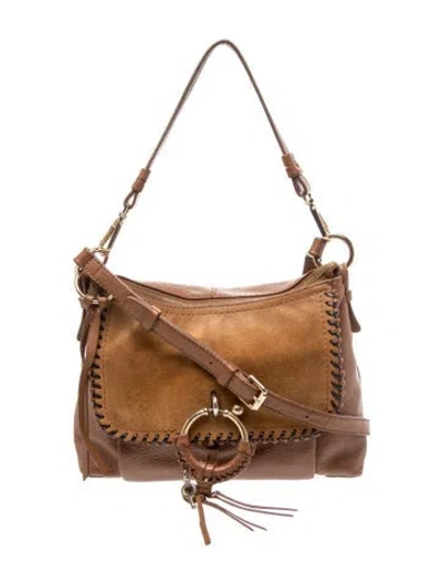 Pre-owned See By Chloé Leather Hobo In Brown