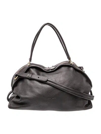 Pre-owned See By Chloé Leather Hobo In Grey