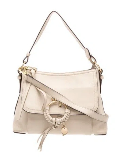 Pre-owned See By Chloé Leather Hobo In Neutral