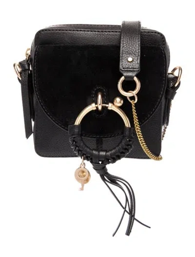 Pre-owned See By Chloé Leather Joan Mini In Black