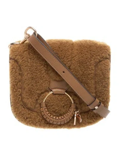 Pre-owned See By Chloé Leather Messenger Bag In Brown