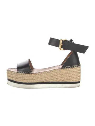 Pre-owned See By Chloé Leather Pumps In Black