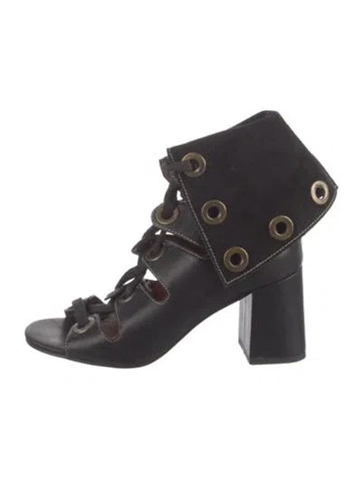 Pre-owned See By Chloé Leather Pumps In Black
