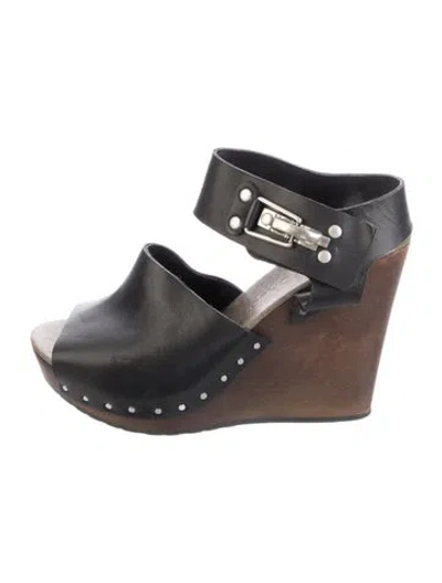 Pre-owned See By Chloé Leather Pumps In Black/brown