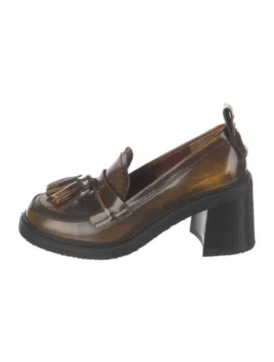 Pre-owned See By Chloé Leather Pumps In Brown
